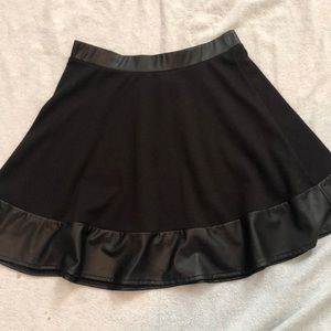 Black skirt